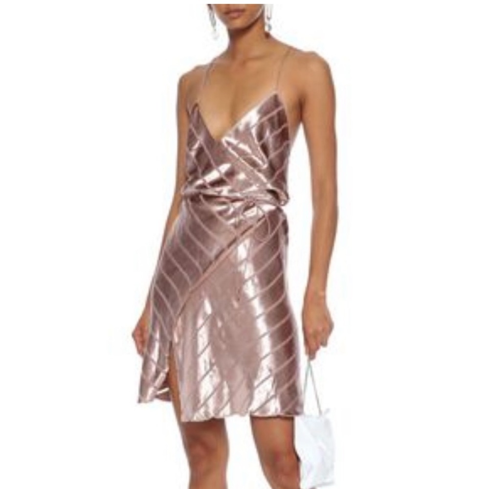 brand new with tags michelle mason velvety strapless dress